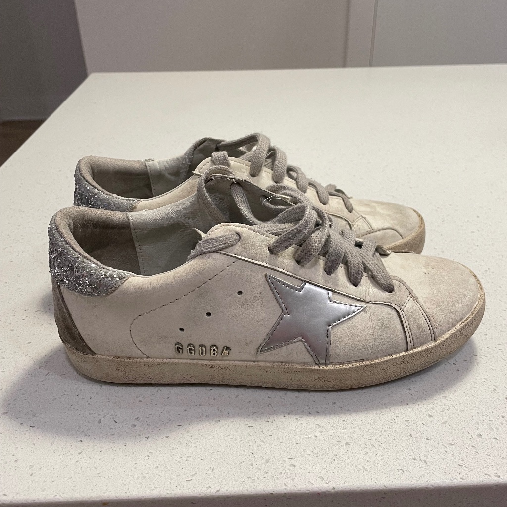 Golden Goose Deluxe Brand SilverGlitter Superstar